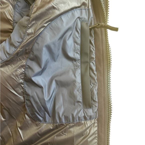 S13 Matte Edge Zip Front Down Fill Blue w/ Black Insert Puffer Vest Size S - Picture 5 of 8